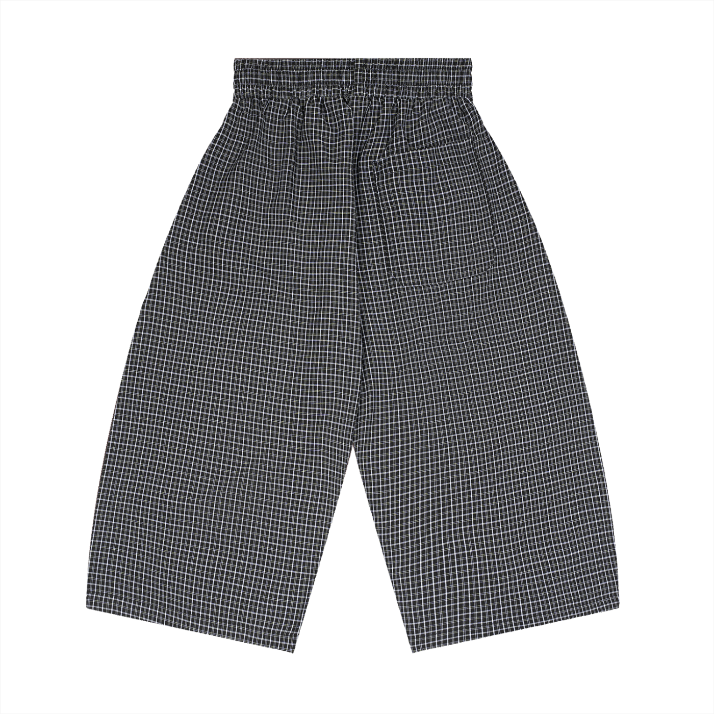 PLAID CAPRI SHORTS