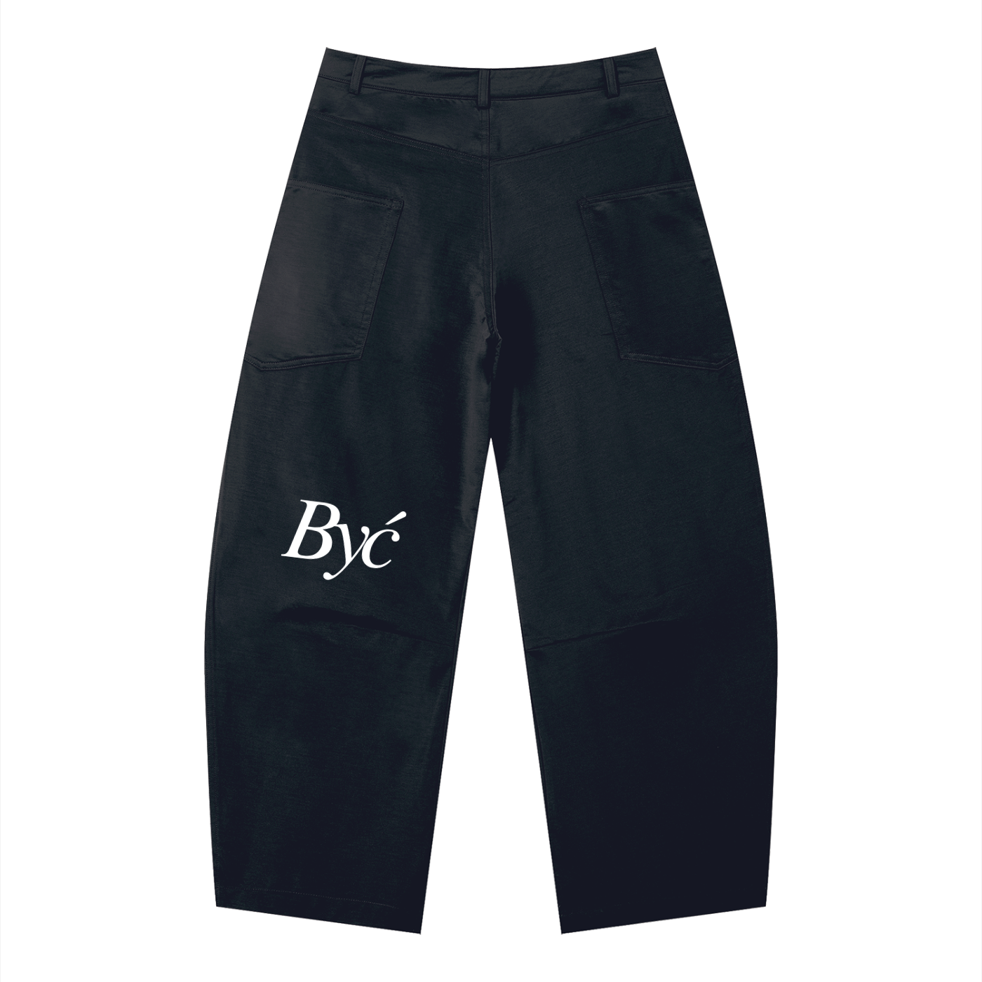 BARREL LEG TROUSERS