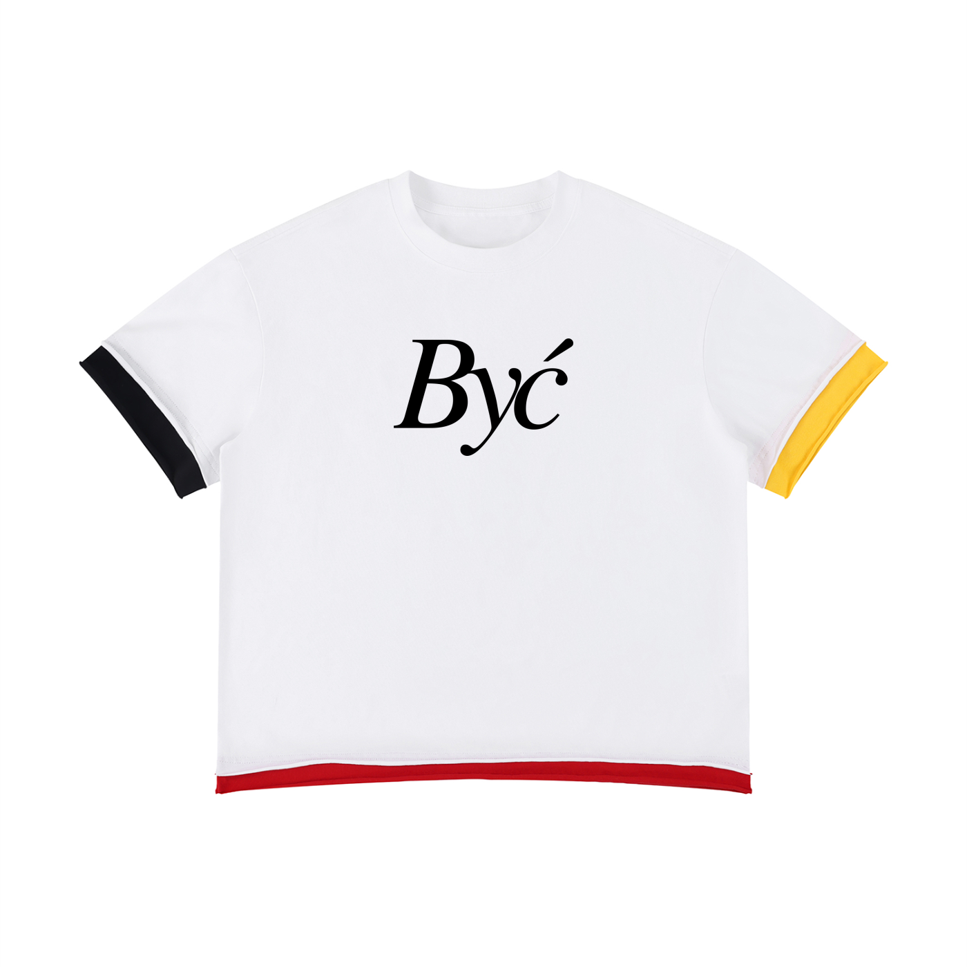 COLOUR BLOCK TSHIRT