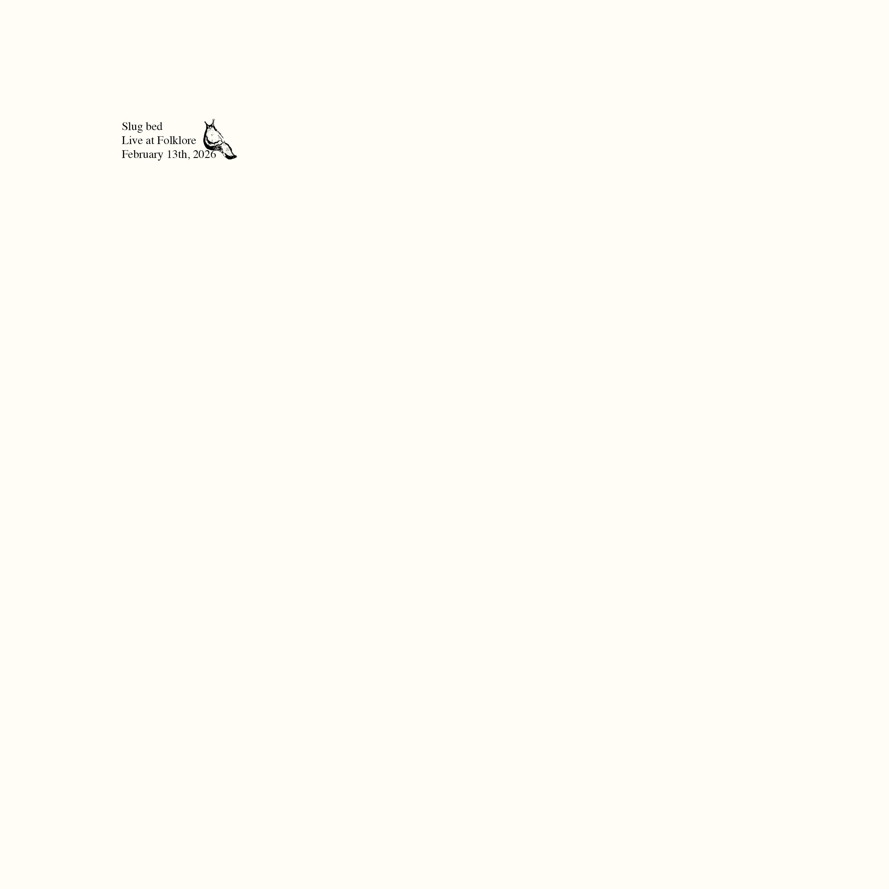 LIVE AT FOLKLORE: STANDARD EDITION